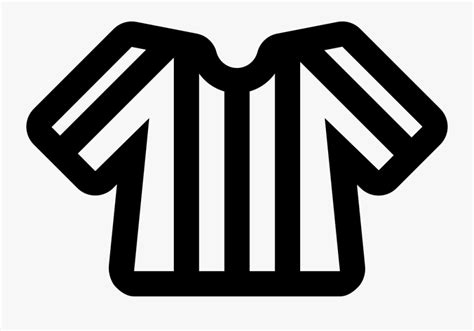 Football Referee Shirt Clip Art Clip Art Black And White Striped