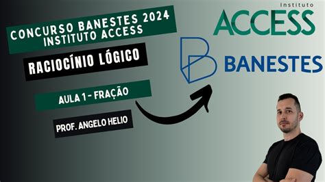 Concurso Banestes Racioc Nio L Gico Instituto Access Aula