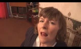 Granny In Tights And Girdle Displays Off Fur Covered Snatch ZB Porn