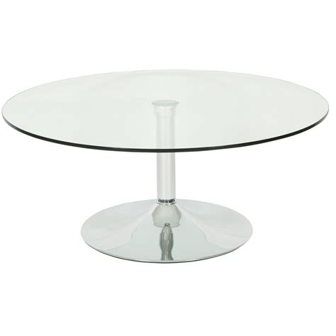 10 Collection of Small Glass Round Coffee Tables