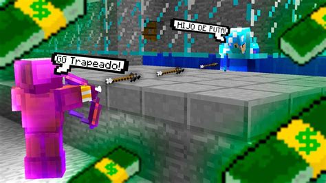 ESTA TRAMPA Me HIZO MILLONARIO En MINECRAFT HCF YouTube