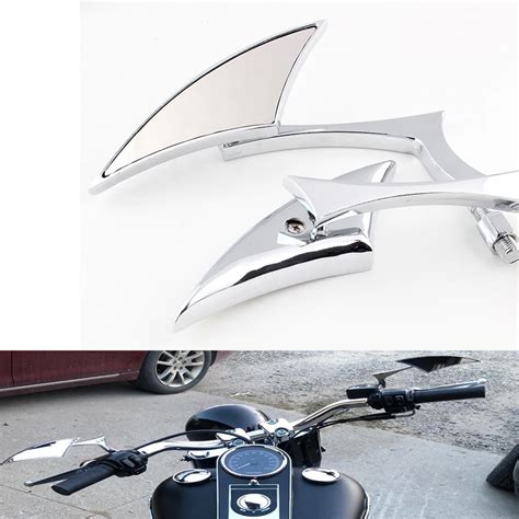 Your Favorite Merchandise Here CHROME TEARDROP CUSTOM REAR MIRRORS FOR