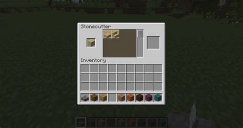 Stone Cutter With Wooden Planks Recipes Minecraft Data Pack