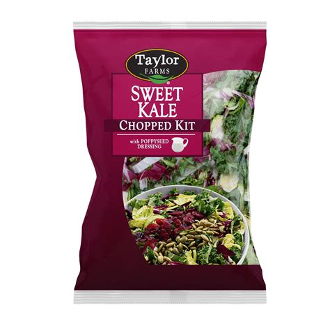 Taylor Farms Sweet Kale Chopped Salad Kit 12 Oz Bag Fresh