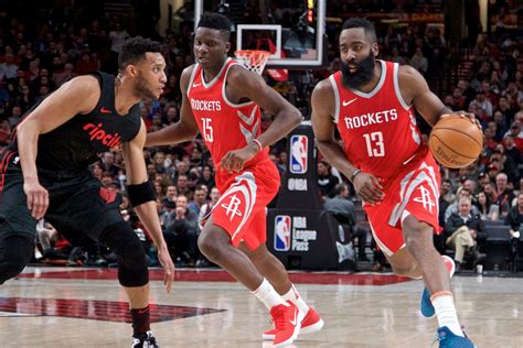 Rockets End Blazers’ Win Streak Behind Mvp James Harden The Dream Shake