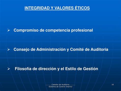 Ppt Estructura De Control Interno Nuevos Conceptos Informe Coso