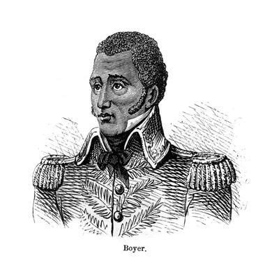 'Jean Pierre Boyer, Haitian Soldier and President of Haiti, 1873 ...