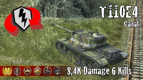 T110E4 8 4K Damage 6 Kills WoT Blitz Replays YouTube