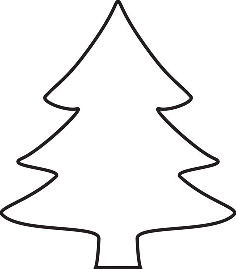 Christmas Tree Svg Tree Outline Svg Christmas Svg Tree Svg - Etsy