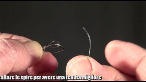 Tutorial Serie Di Nodi Per La Pesca Nodo Di Avvolgimento Su Filo