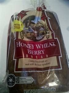 Calories In Nature S Own Honey Wheat Berry Whole Grain Bread And