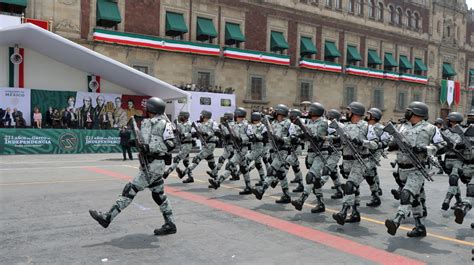 Desfile Cívico Militar 16 De Sep 2021 Guardia Nacional Gobierno Gobmx