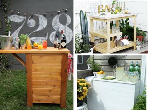 11 DIY Outdoor Bar Ideas to Instantly Upgrade Your Backyard - She Tried ...