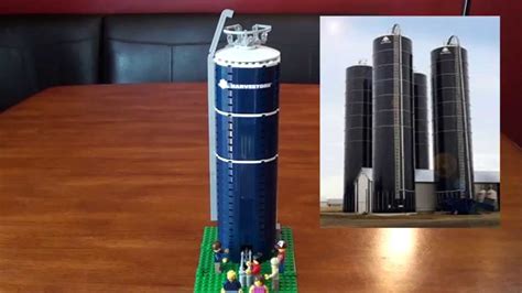 Our Custom LEGO Harvestore (Silo) MOC - YouTube