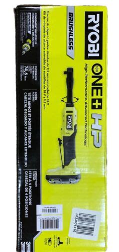 Ryobi 18V ONE HP Cordless Brushless 3 8 Extended Reach Ratchet KIT