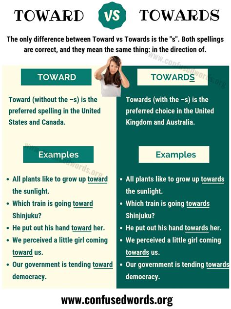 TOWARD vs TOWARDS: How to Use Toward or Towards in Sentences ... 