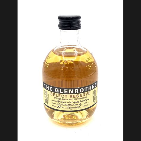 The Glenrothes Select Reserve Speyside Single Malt Scotch Whisky