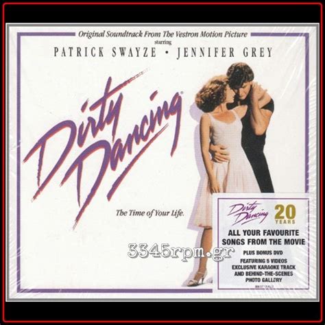 Dirty Dancing Original Soundtrack 20th Anniversary Edition Cd And Dvd