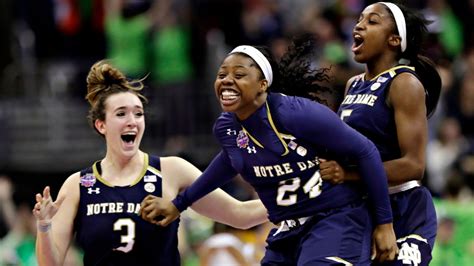 Notre Dame Fighting Irish Are No 1 In Espnw 2018 19 Preseason Womens