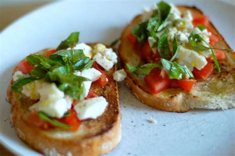 Bruschetta Caprese La Cuisine Italienne