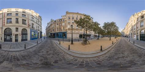 Paris, France, Europe: A Unique Street View - HDRi Maps and Backplates