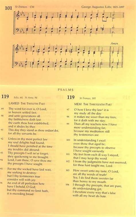 The Irish Presbyterian Hymnbook P N O How I Love Thy Law It Is