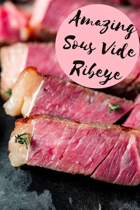 Sous vide ribeye – Artofit