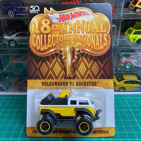 Hot Wheels Volkswagen T Rockster Th Annual Collectors Nationals Digits Serial Number