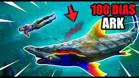 Sobrevivo D As Con Acu Ticos En Hardcore Ark Survival Evolved