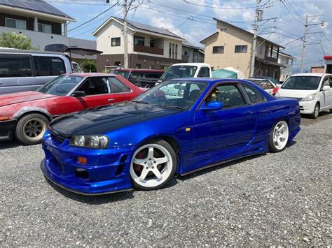 Nissan Skyline Gt Turbo Blue Km Details