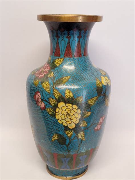 Vaas 1 Cloisonné emaille Koper China 20e eeuw Catawiki