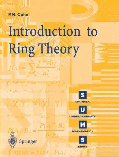 "Introduction to Ring Theory Notes" Webpage