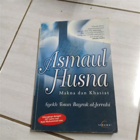 Jual Asmaul Husna Makna Dan Khasiat Syekh Tosun Bayrak B Kota