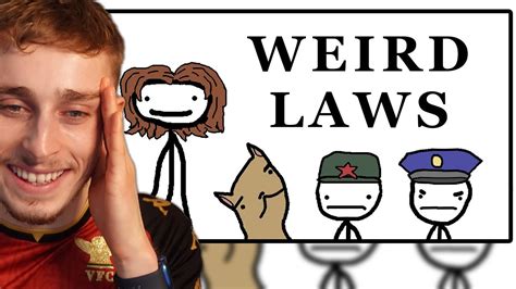 Reacting To Sam O Nella Weird Laws From Around The World YouTube