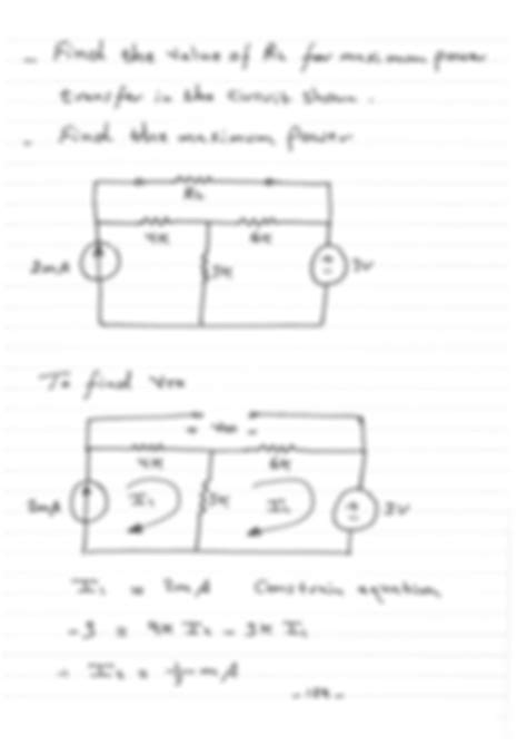 SOLUTION: 9 maximum power transfer theorem - Studypool