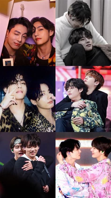 Pin by ゆうこ on BTS Taekook Bts jungkook and v Cute gay couples