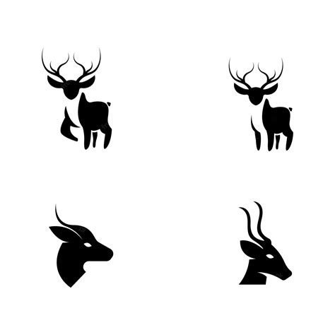 Premium Vector Deer Antlers Logo Template Illustration Design