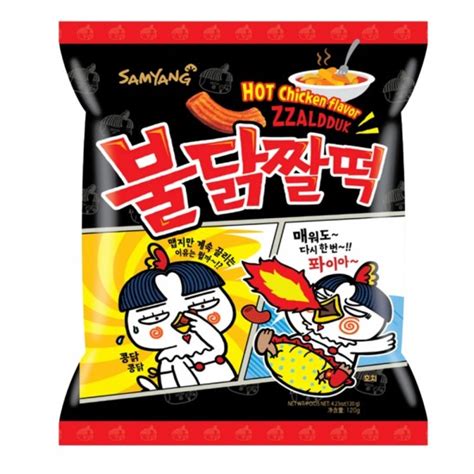 Samyang Buldak Zzaldduk Spicy Chips 120g