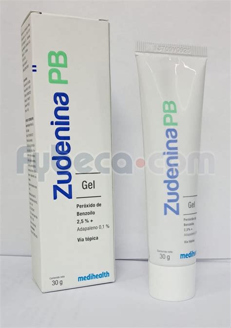 Zudenina Pb Gel Tubo 30 Gr Fybeca