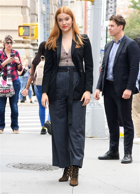 Kennedy Mcmann Arrives At Build Series For Nancy Drew In New York 10 07 2019 Hawtcelebs