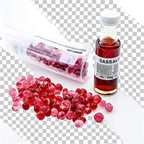 Premium PSD | Blood sample with SARS Severe acute respiratory syndrome