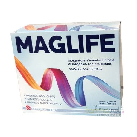 Recordati Maglife Bustine Integratore Di Magnesio Para Farmacia