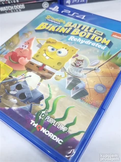 Spongebob Battle For The Bikini Bottom Ps Dostava Din Kupujemprodajem