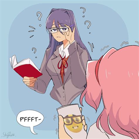 Big Nerd Doki Doki Literature Club Know Your Meme