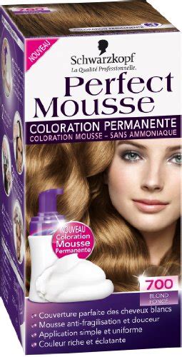 Coloration permanente: Schwarzkopf - Perfect Mousse - Coloration ...