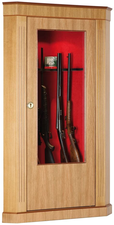 Armoire Infac Wood Cover Safe Vitrine MVR8 Chêne 8 armes Coffres