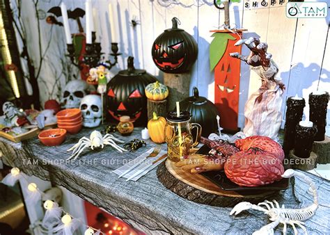 Ph O T M Shoppe Th Gi I Decor A I M B N Trang Tr H A Trang Halloween Hot Nh T S I