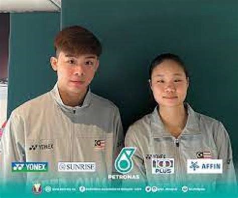 Han Chen-Jie Yu in mixed doubles quarterfinals of Malaysia Junior ...