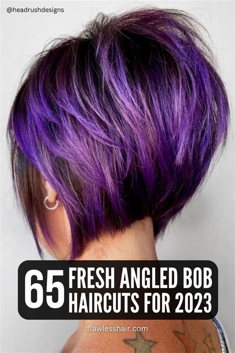 65 Fresh Angled Bob Haircuts For 2024 Stacked Bob Haircut Short