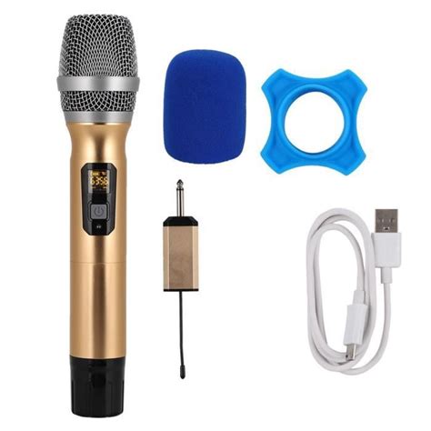 Tmishion Microphone Main Microphone Sans Fil Universel Uhf